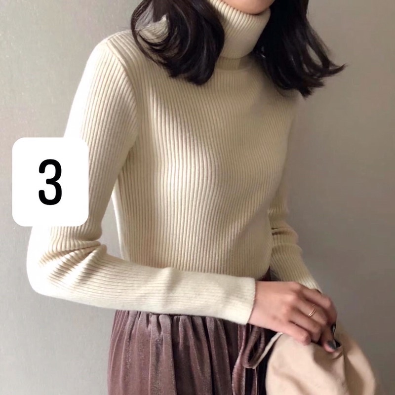 [CÓ SẴN] ÁO LEN ĐÔNG CỔ CAO CỰC HOT (hàng loại 1) | BigBuy360 - bigbuy360.vn