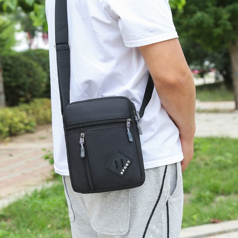 Túi Đeo Chéo Vai Bằng Nylon Chống Thấm Nước Phong Cách Thể Thao Cho Halloween Giáng Sinh