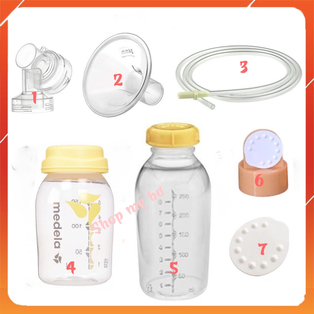 Phụ kiện máy hút sữa Medela Pump - Sản xuất bởi Maymom