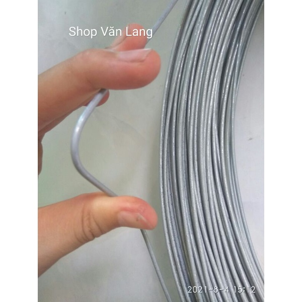 Dây thép mạ kẽm 2,5 li dẻo dai chắc chắn