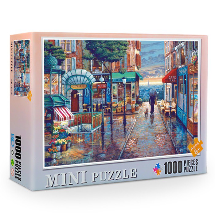 Tranh xếp hình jigsaw puzzle mini 1000 mảnh 66-010