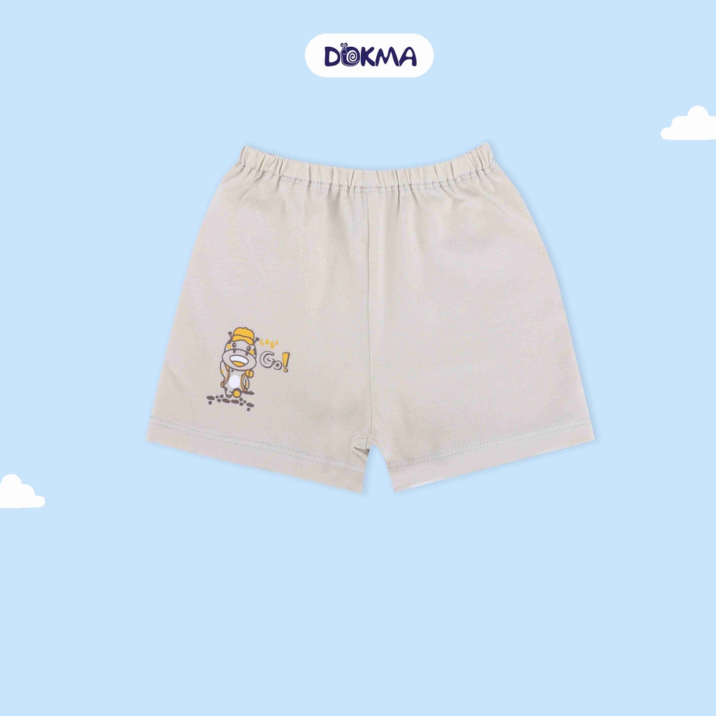 [Mã BMLT30 giảm đến 30K đơn 299K] DQ738N Quần đùi ss Dokma (3-12M)