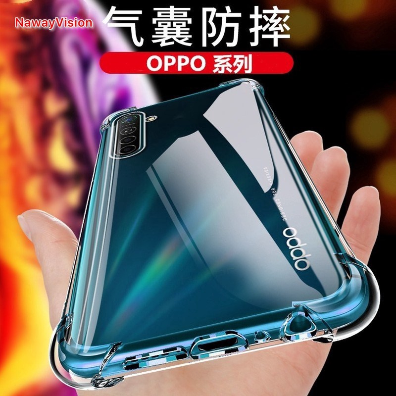 Ốp Điện Thoại Trong Suốt Có Túi Khí Cho Oppo Reno3 Pro Reno2 Z F Reno Z 10
