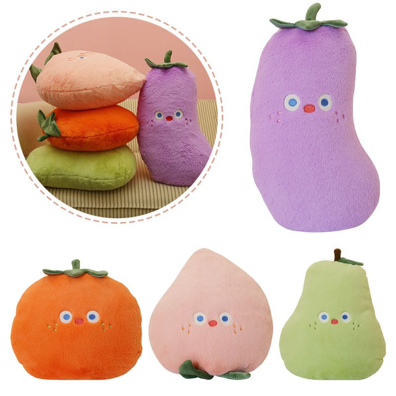 Gối Nhồi Bông Hình Trái Cây Dễ Thương
