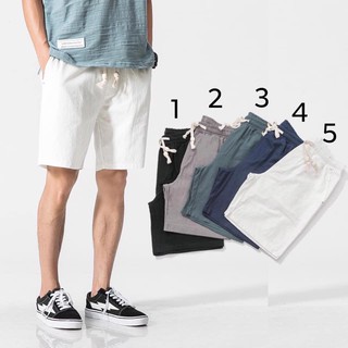 Quần short đũi nam cạp dải rút