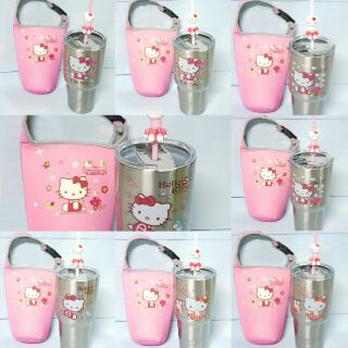 [SIÊU HOT] SET LY GIỮ NHIỆT HELLO KITTY