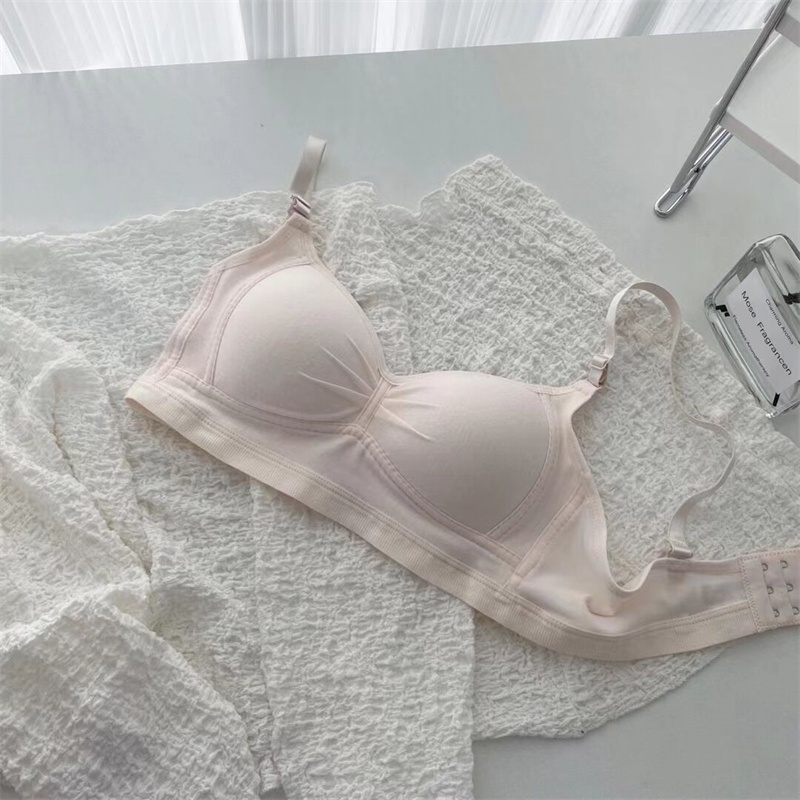 Áo lót vải cotton Không Đường May Có Thể Điều Chỉnh Thời Trang Cho Nữ