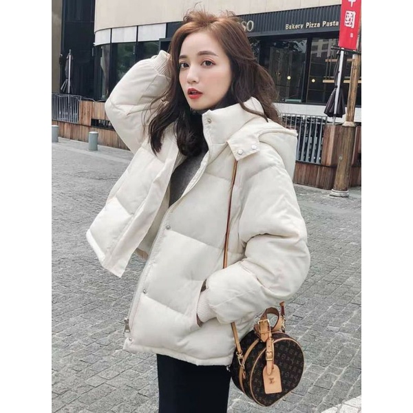 Áo phao nữ Hàn Quốc chất đẹp hàng Quảng Châu cao cấp DAH1 | BigBuy360 - bigbuy360.vn