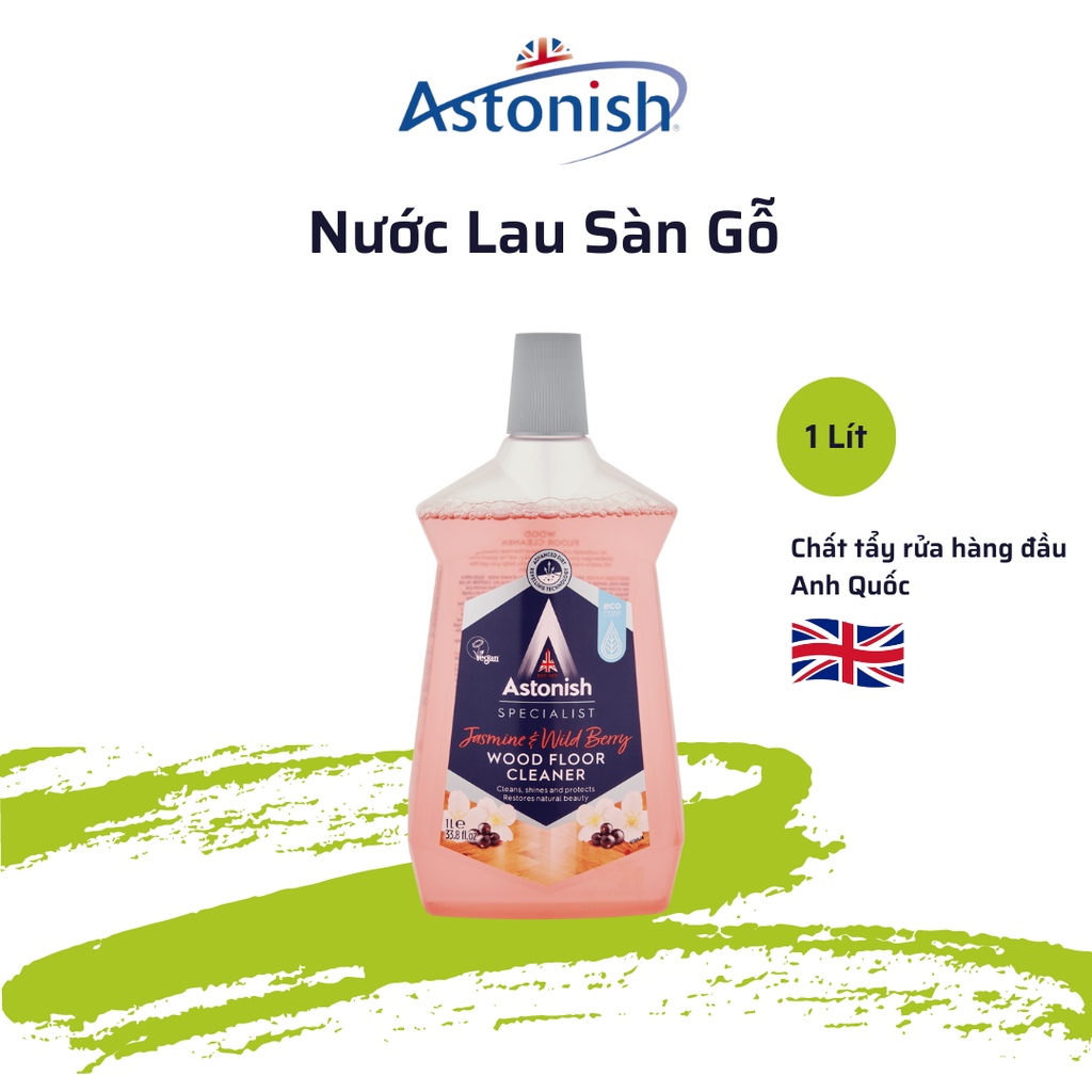 Nước lau nhà sinh học lau sàn gỗ Astonish C6120