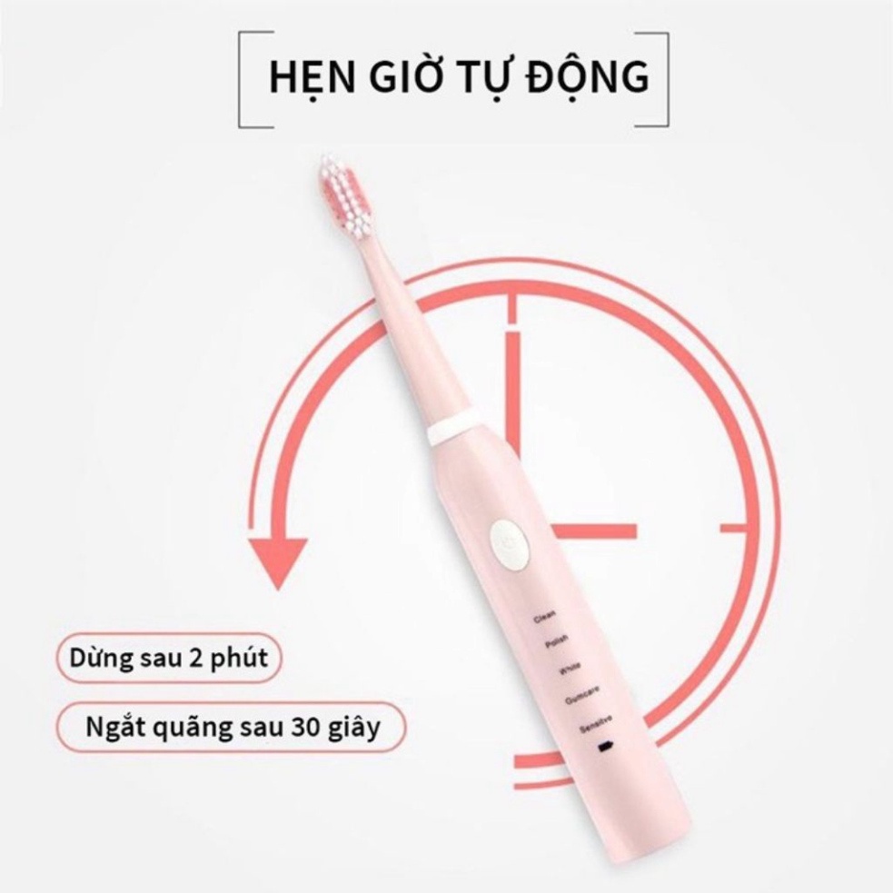 Bàn Chải Đánh Răng Điện liastore Tự Động 5 Chế Độ Hàng Nội Địa Trung Cao Cấp