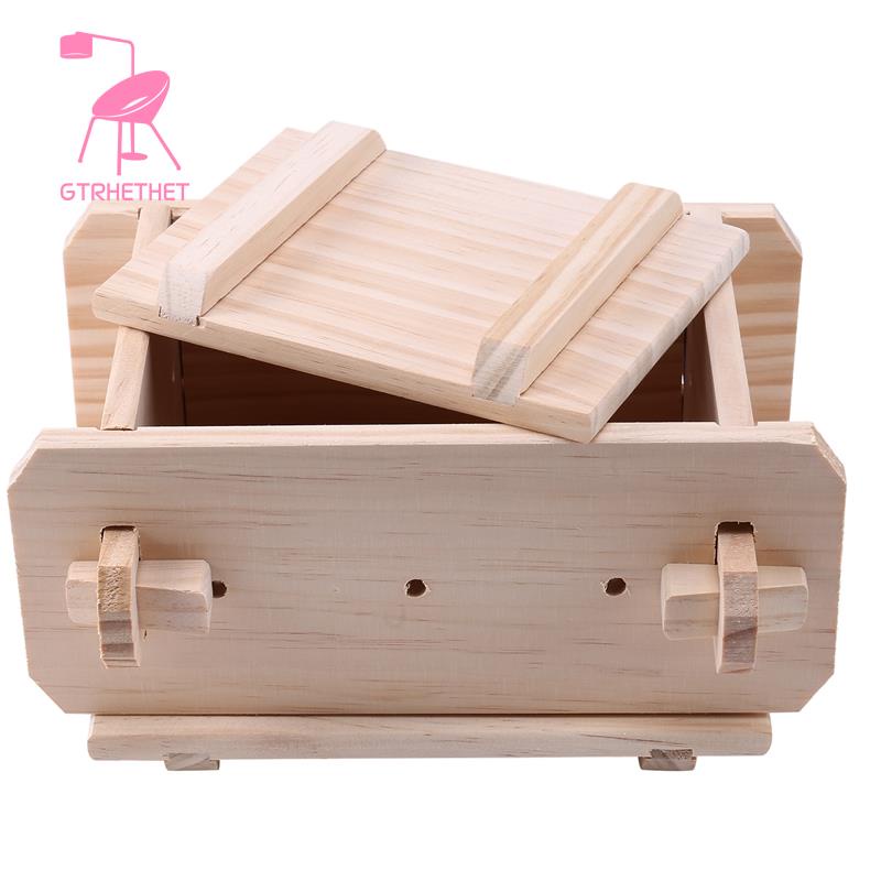 Khuôn Làm Đậu Hũ Bằng Gỗ Có Thể Tái Sử Dụng Tiện Lợi