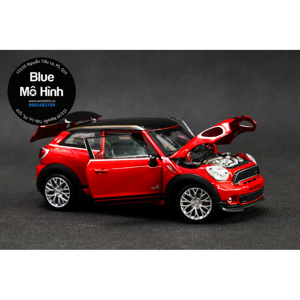 Blue mô hình | Xe mô hình Mini Cooper Paceman 1:24