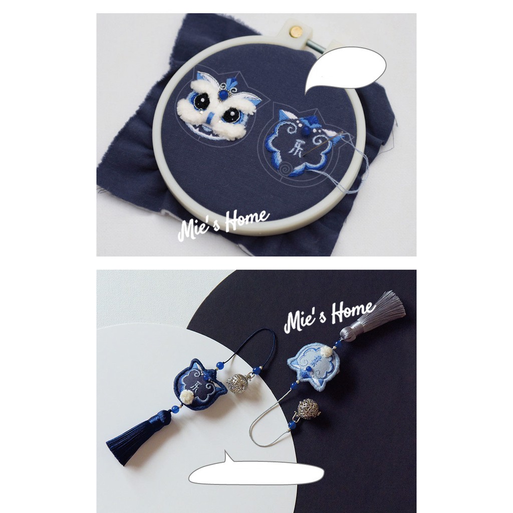 Túi Thơm Thêu Họa Tiết Diy Xinh Xắn Cho Người Mới Bắt Đầu/ NGỀ THÊU thủ công/ Quà tặng đại diện tình yêu/ MIE HANDMADE