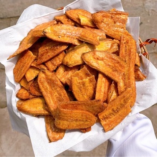 500 gram Chuối mè sấy giòn loại ngon-đồ ăn vặt