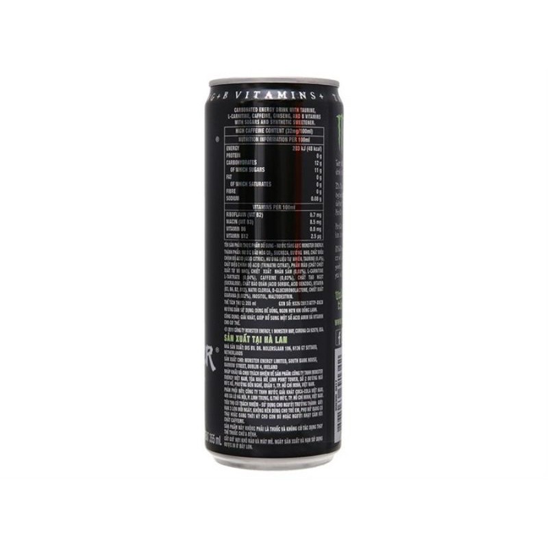 NƯỚC TĂNG LỰC MONSTER ENERGY 335ML