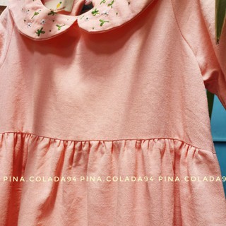 Đầm linen thêu cho bé gái