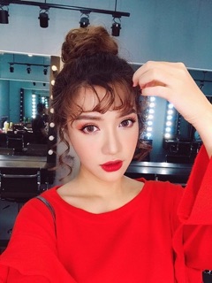 <Kèm ẢNH THẬT> Búi Cột Phủ Xoăn Tóc Giả (Loại Dày)