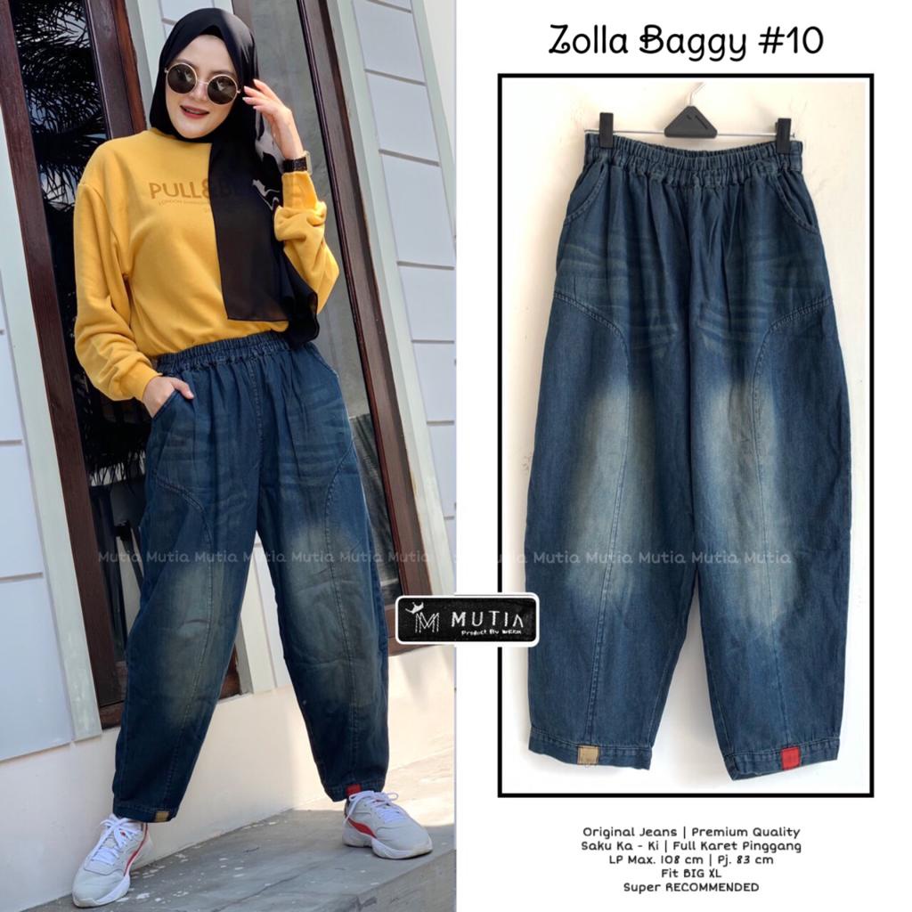 Quần Jean Rộng Thùng Thình Zolla 10