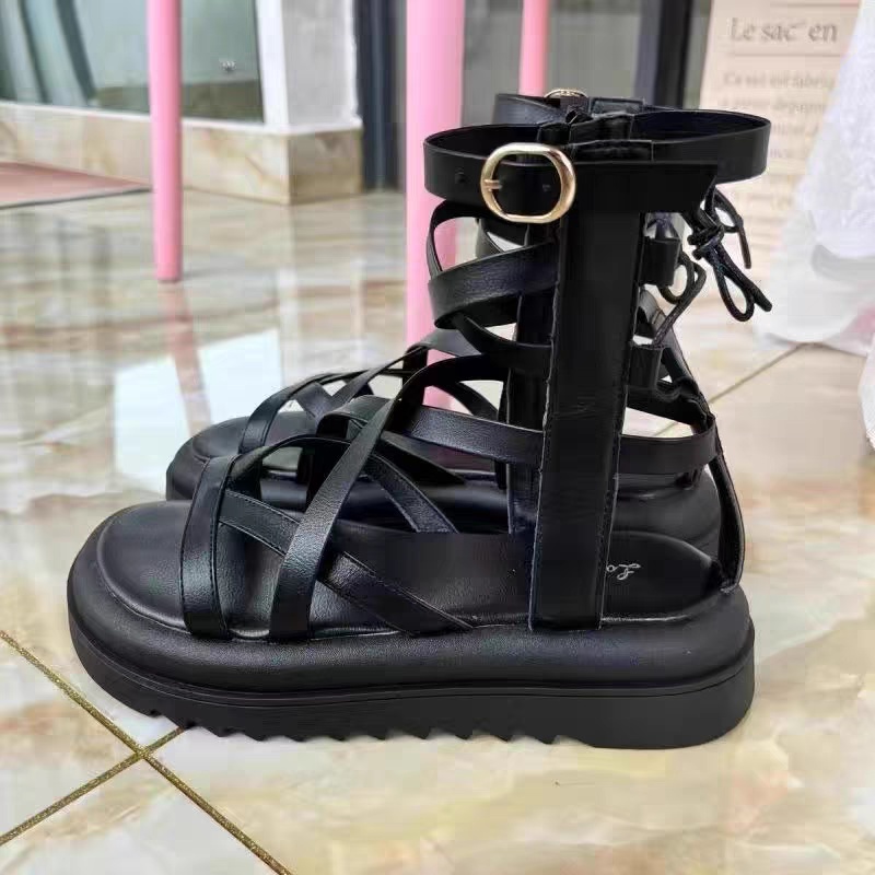 Xăng Đan Kiểu Đế Cao Dây Đan Cao Cổ Ulzzang