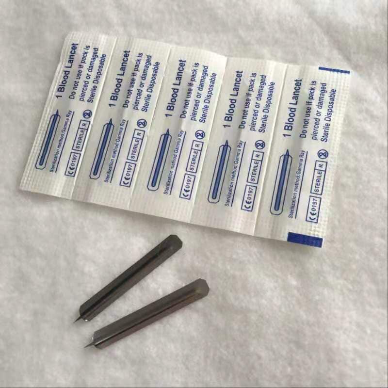 Kim chích máu nặn mụn BLOOD LANCETS hộp 200 chiếc - lucy store thiết bị vật tư spa