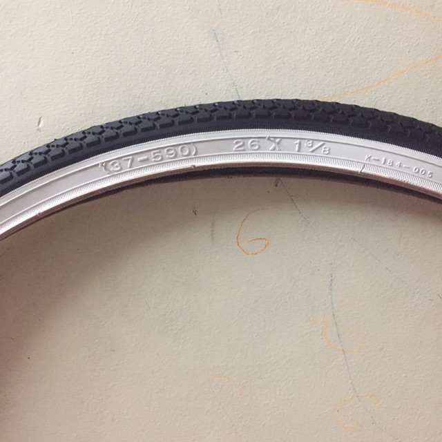 Lốp  xe đạp kenda 26x1.3/8