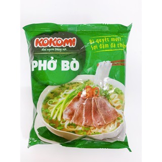 PHỞ BÒ KOKOMI GÓI 65G