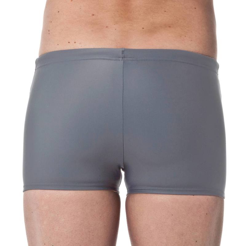 Quần bơi Decathlon Nabaiji Boxer B-ACTIVE cho nam - Xám