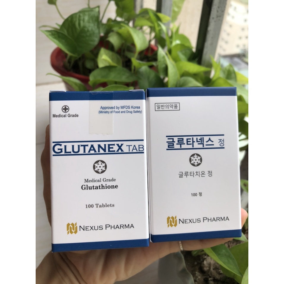 [CHÍNH HÃNG] Viên uống trắng da GLUTANEX - Nexus pharma (Hàn Quốc)