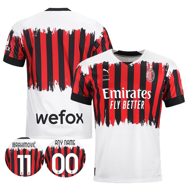 Áo Thun Bóng Đá Câu Lạc Bộ Ý AC Milan X NEMEN AC Milan 22-23 Phiên Bản Mới Dành Cho Nam