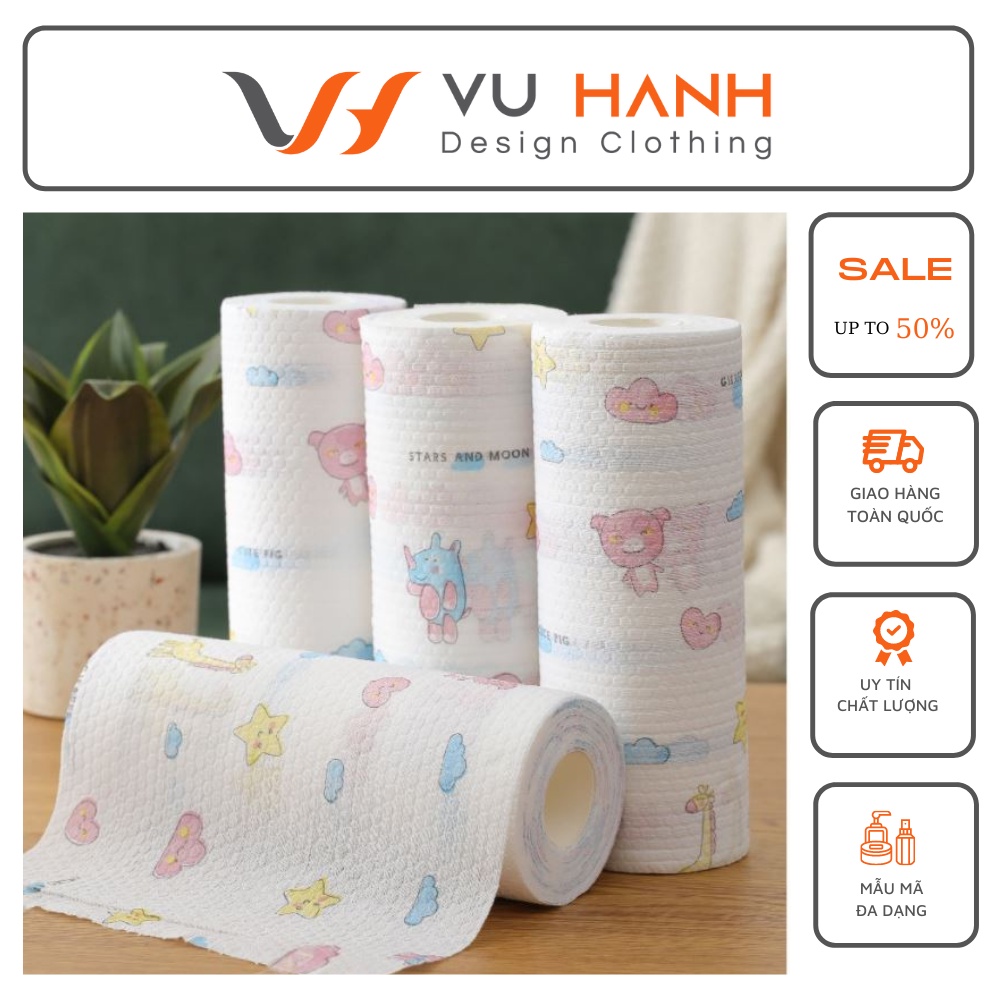 Giấy Lau Đa Năng Combo 3 Cuộn | Shop Vũ Hạnh