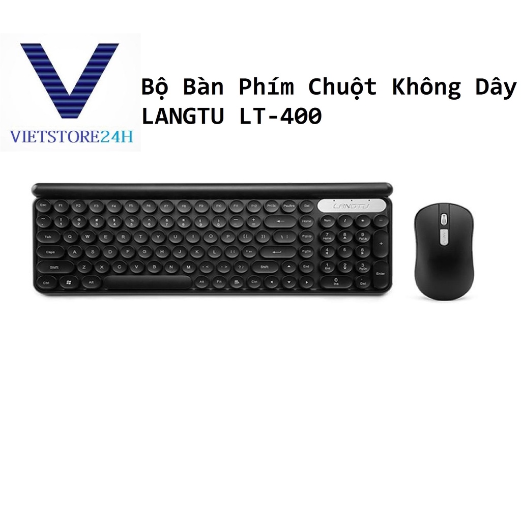 Bộ Bàn Phím Chuột Không Dây LANGTU LT400 - Màu Ngẫu Nhiên