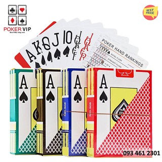 Bài nhựa - Bài tây chống nước Texas Hold'em Poker