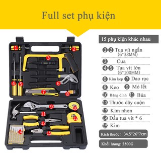 Bộ dụng cụ sửa chữa đa năng 21 món