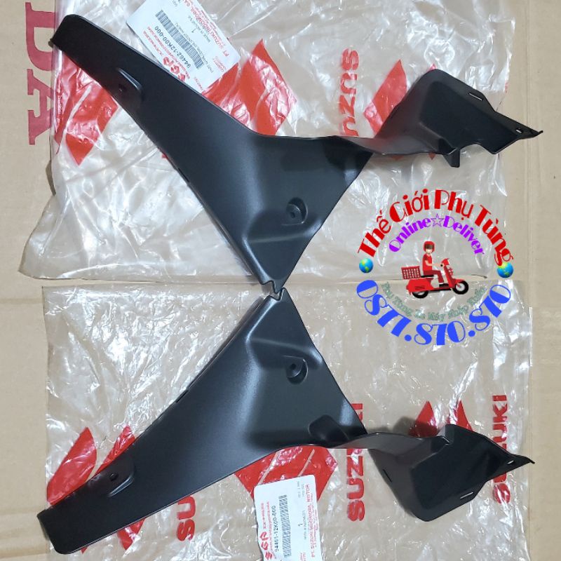 Nhựa nhám két nước Raider Fi, Satria Fi zin mới - 94461-12K00-000/ 94462-12K00-000