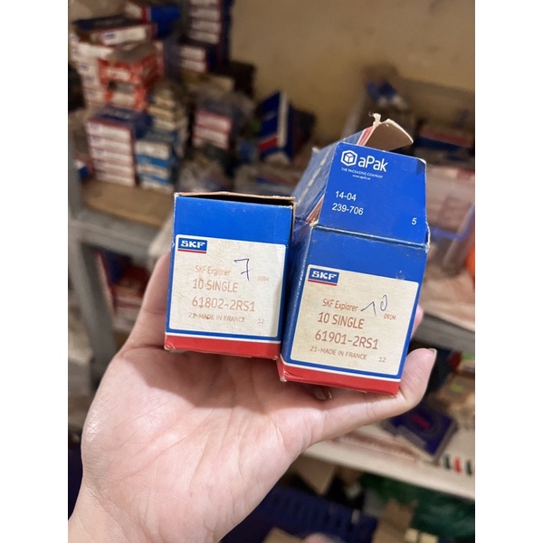 Vòng bi 61900, 61901, 61902,61801, 61802, 61905, 61805, 627 hàng SKF xịn thanh lý