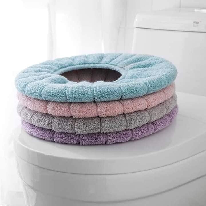 Tấm lót  vân nỉ bệt Toilet chống lạnh