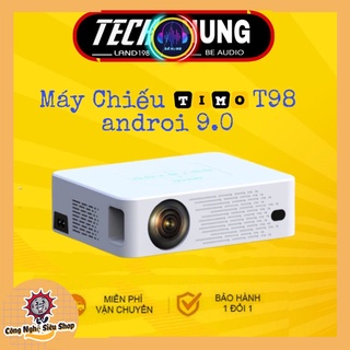Máy chiếu mini Timoo T98 - Android 9.0 rạp phim mini cho căn phòng của bạn