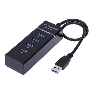 Mua Hub Chia 4 Cổng USB 3.0 -Chuyển dữ liệu tốc độ cao lên tới 5Gbps - Dây dài 30cm ( Màu Ngẫu Nhiên ) -dc3842