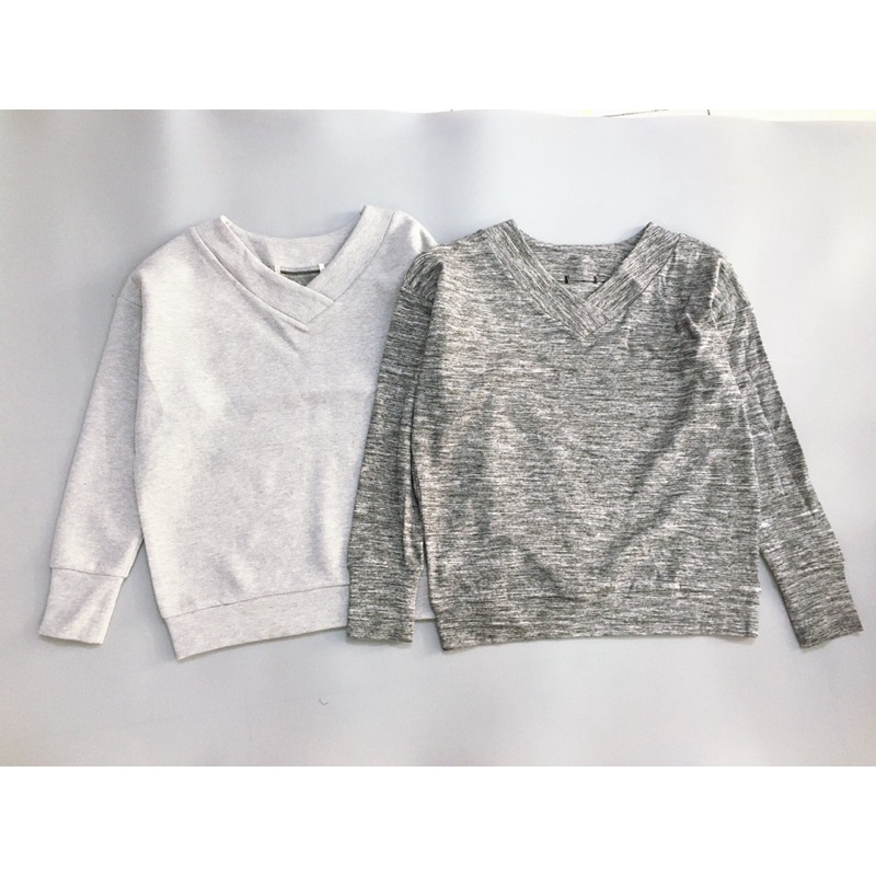 Áo nỉ xuất Nhật cổ V neck