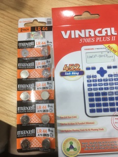 Pin vinacal maxell LR44 (1viên)