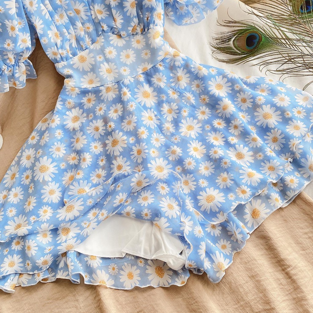 JUMPSUITS HOA XẾP LY NGỰC THẮT DÂY EO