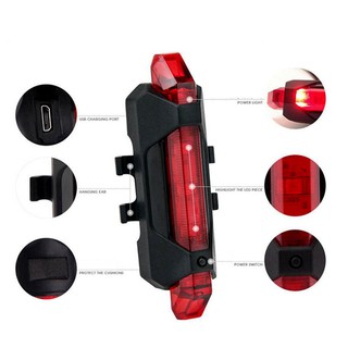 Đèn led gắn xe đạp xe máy, có cổng sạc USB