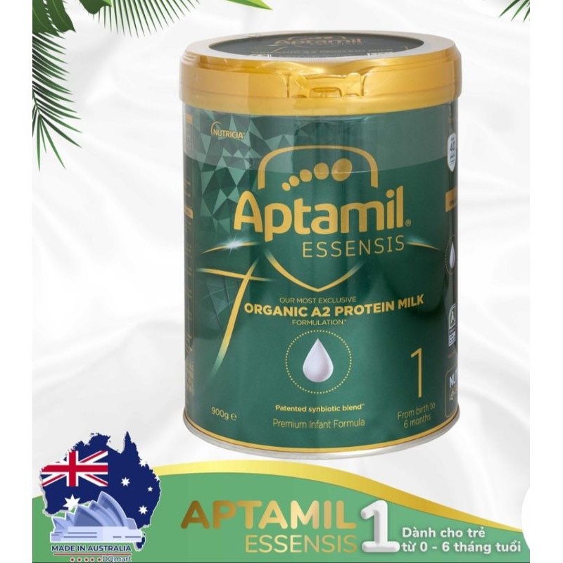 SỮA APTAMIL ESSENSIS ORGANIC A2 ĐỦ SỐ 1❤2❤3❤900G