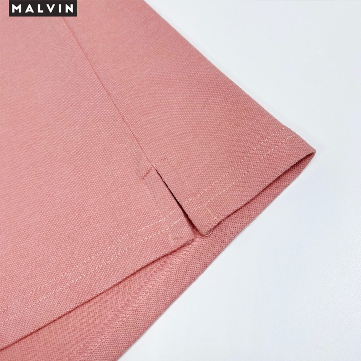 Áo Polo Nam có cổ BASIC màu Hồng vải cotton cá sấu chất đẹp Trẻ Trung Cá Tính MALP009 - Malvin Official | BigBuy360 - bigbuy360.vn