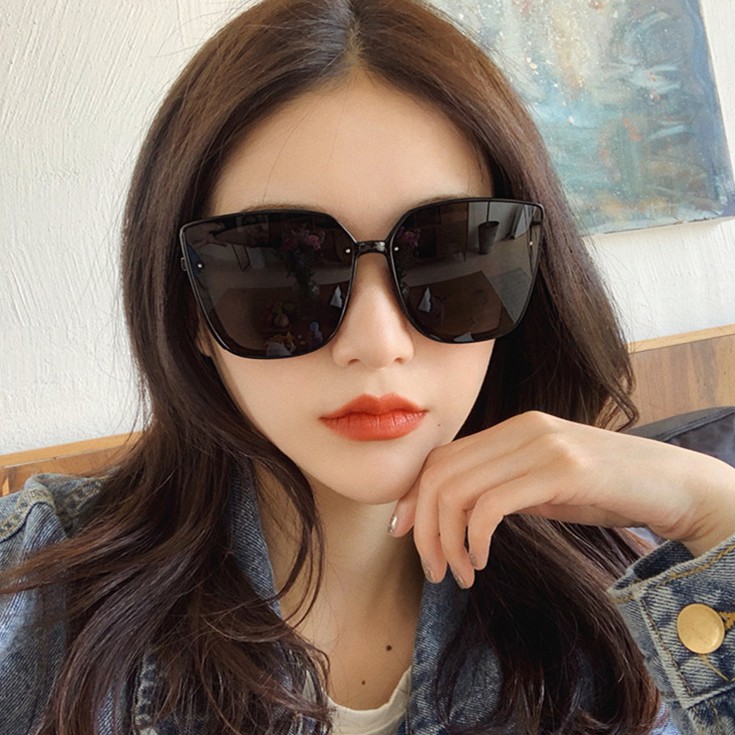 Kính mát nữ, mắt kiếng râm đen thời trang nhiều màu chống nắng uv400 có hộp K344 | BigBuy360 - bigbuy360.vn