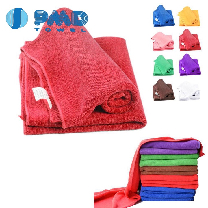 10 Khăn lau Microfiber đa năng siêu thấm hút mềm không gây trầy xước vật dụng khán khuẩn chống cháy nổ