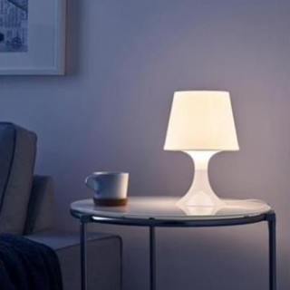 Đèn ngủ IKEA LAMPAN - Trắng