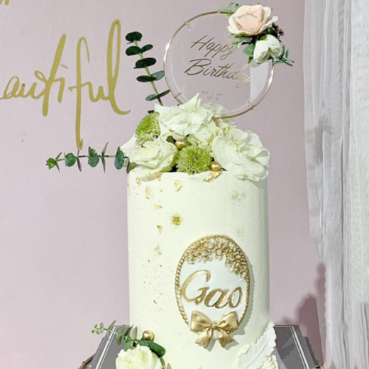Khuôn Làm Bánh Hình Chữ Cái Từ Acrylic DIY