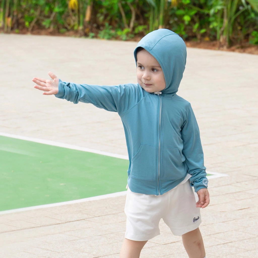 Áo chống nắng sợi tre BUBABY 12m - 4Y