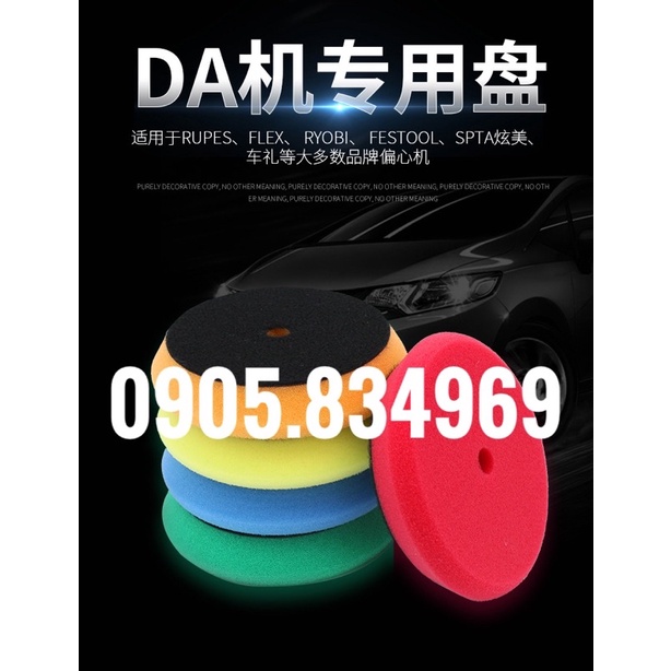 Bộ 5 phớt đánh bóng 3 inch cao cấp
